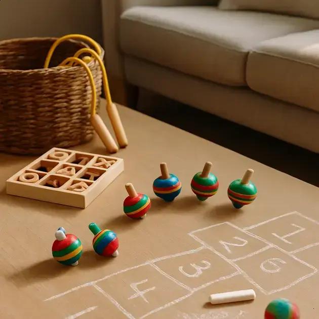 Brincadeiras antigas que ajudam a reduzir tempo de tela