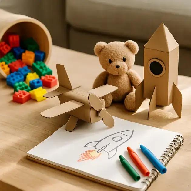 Brincadeiras legais que desenvolvem criatividade e imaginação