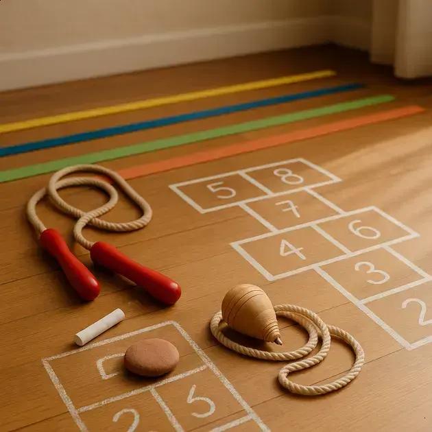 Brincadeiras tradicionais que evitam telas e estimulam movimento