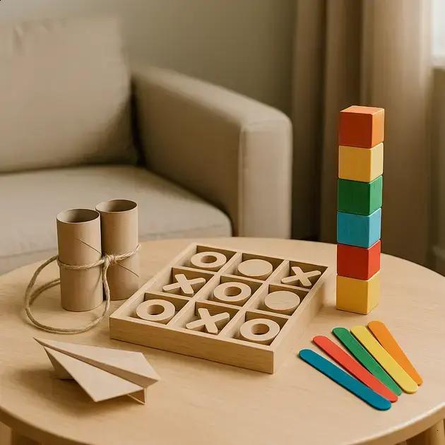 As Melhores Brincadeiras para Brincar em Casa com Poucos Materiais